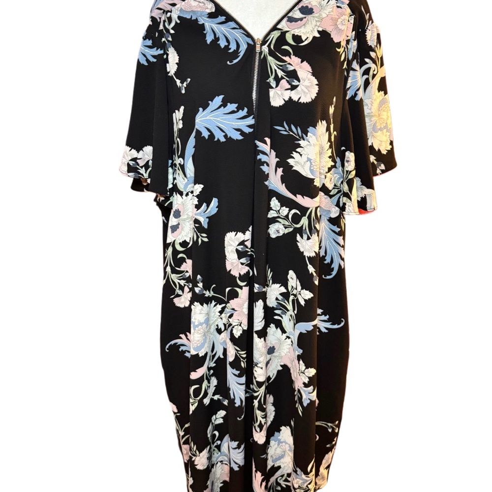 City Chic Japanese style print dress